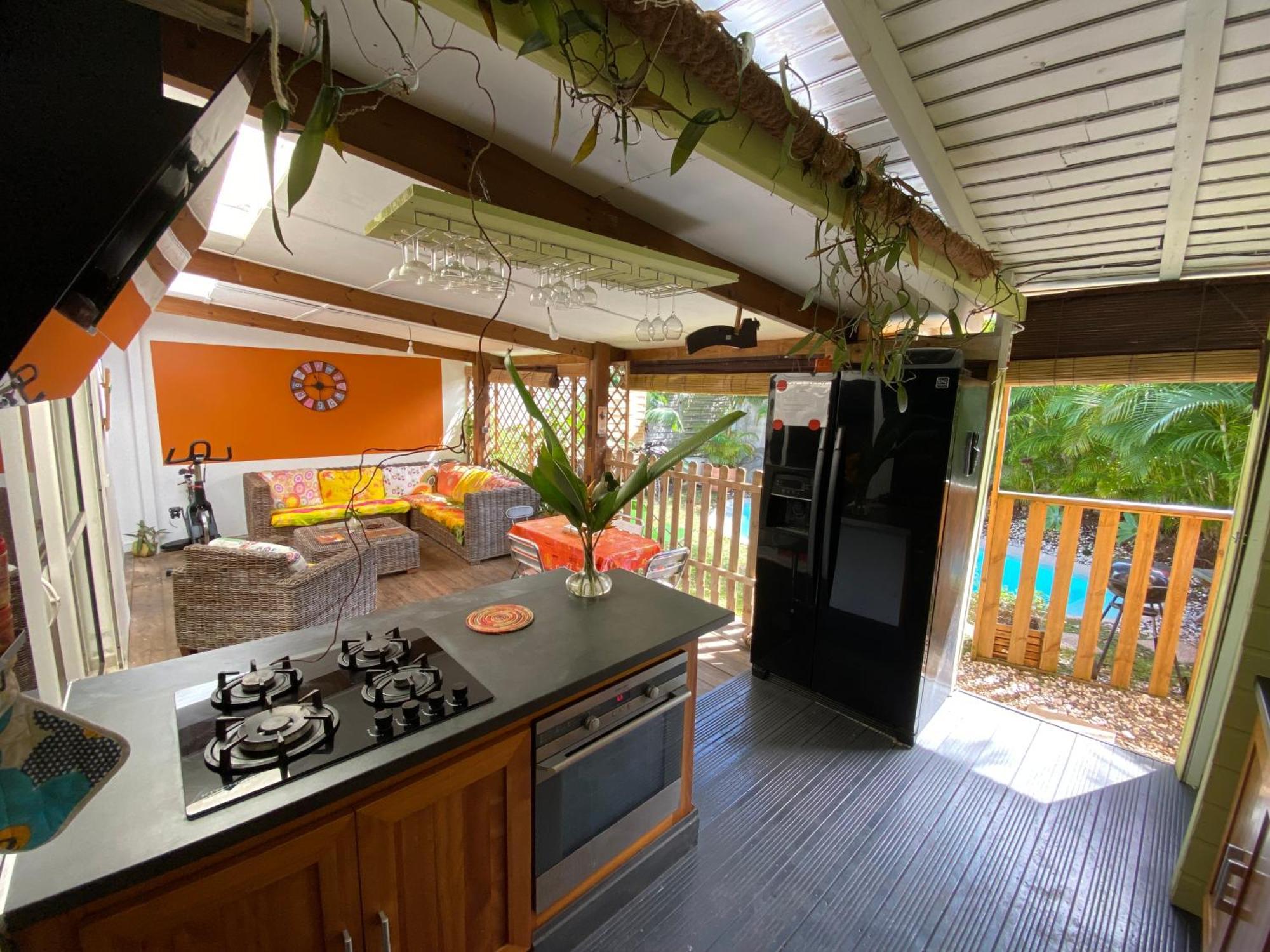 Le Nid D'Amour Avec Sa Piscine Et Jacuzzi Chauffes Saint-Joseph Exterior photo